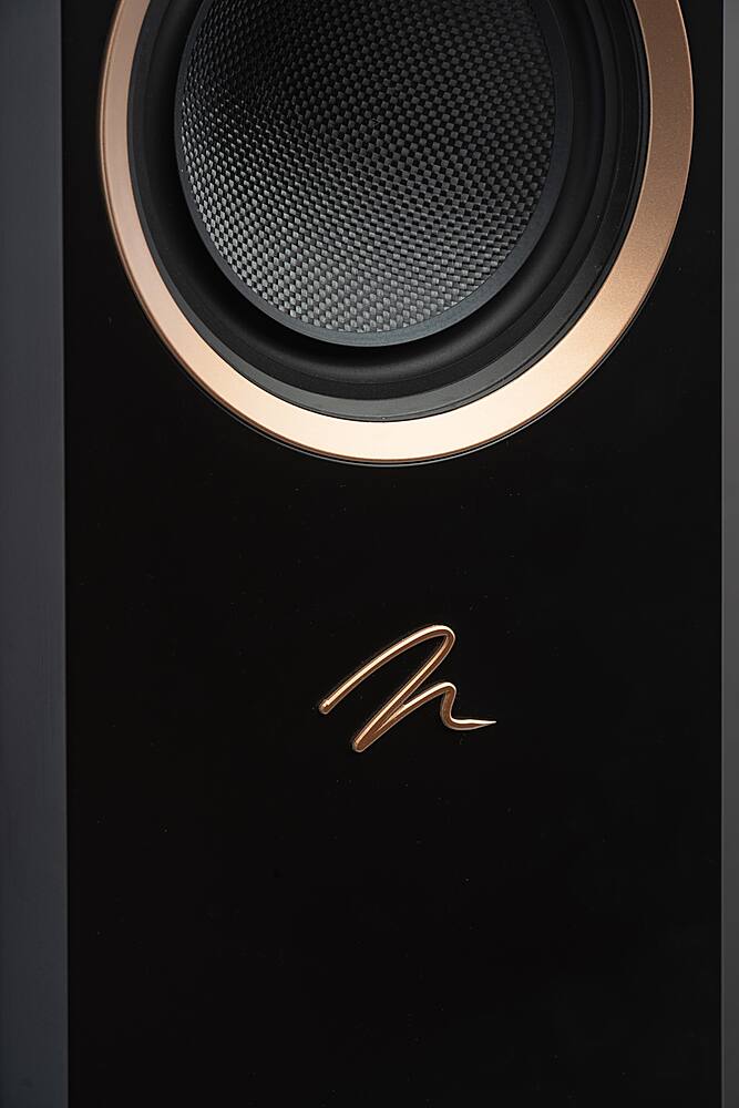 Alt View 15. MartinLogan - Motion F10 3-Way Floorstanding Speaker with 5.5” Midrange and Dual 5.5” Bass Drivers (Each) - Walnut.