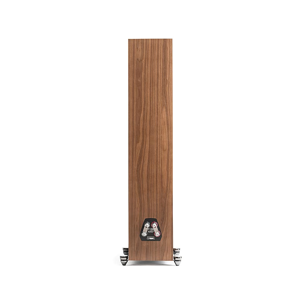 Alt View 13. MartinLogan - Motion XT F100 3-Way Floorstanding Speaker with 6.5” Midrange and Triple 6.5” Bass Drivers (Each) - Walnut.