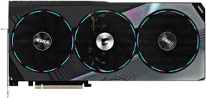 GIGABYTE - NVIDIA GeForce RTX 4070 Ti AORUS MASTER 12GB GDDR6X PCI Express 4.0 Graphics Card - Front_Zoom