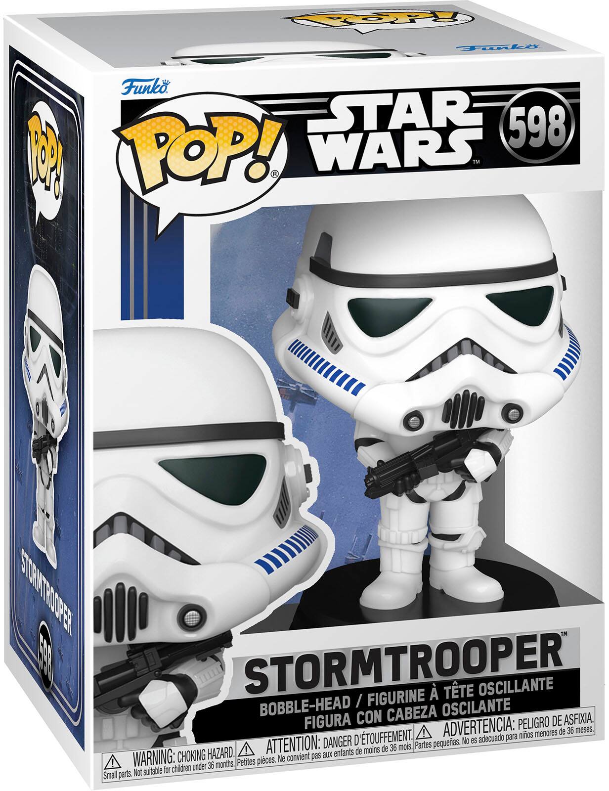 Angle. Funko - POP! Star Wars New Classics - Stormtrooper.
