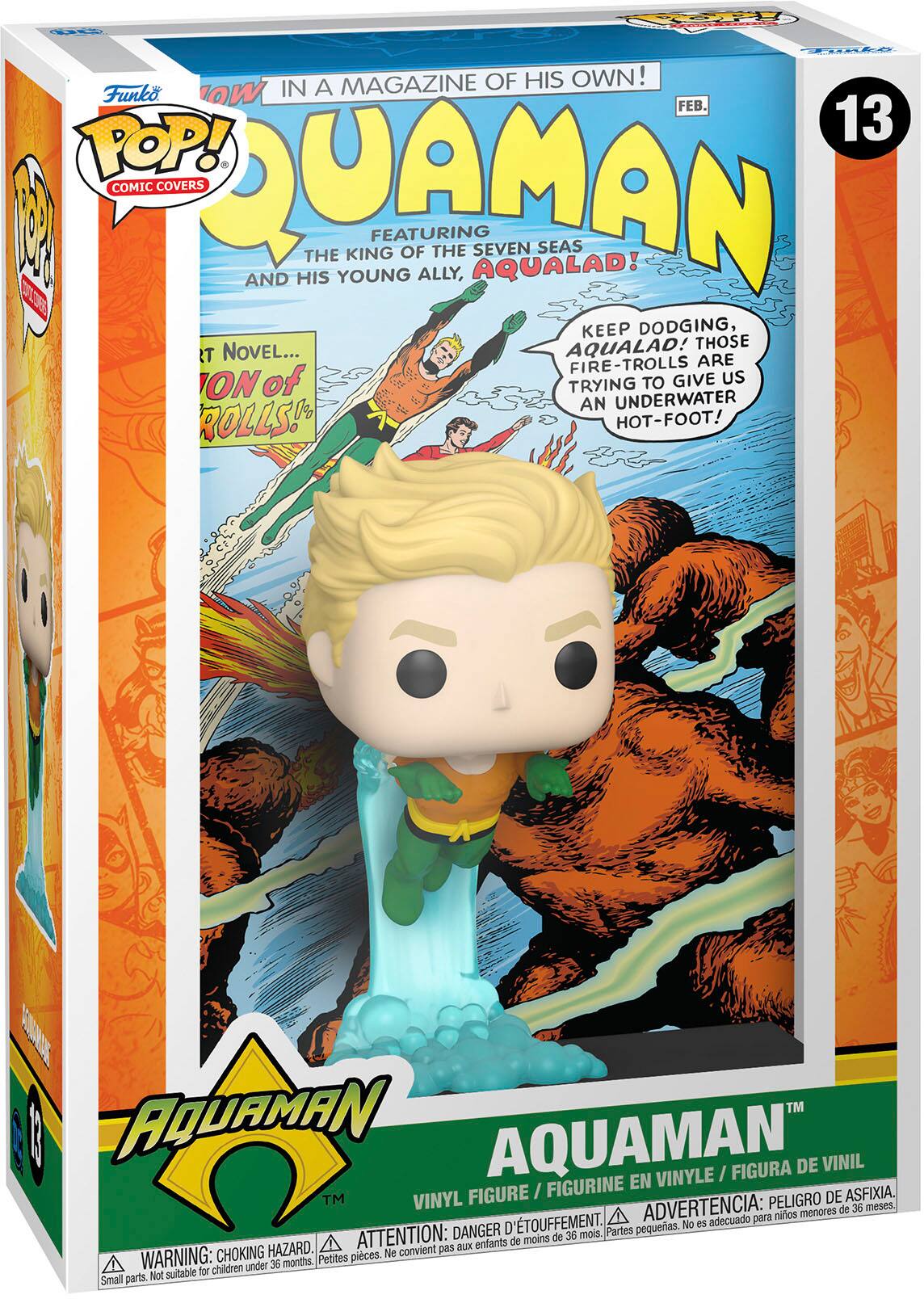 Angle. Funko - POP! Comic Cover DC - Aquaman.
