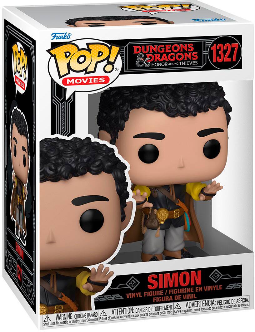 Angle. Funko - POP! Movies: Dungeons and Dragons - Simon.