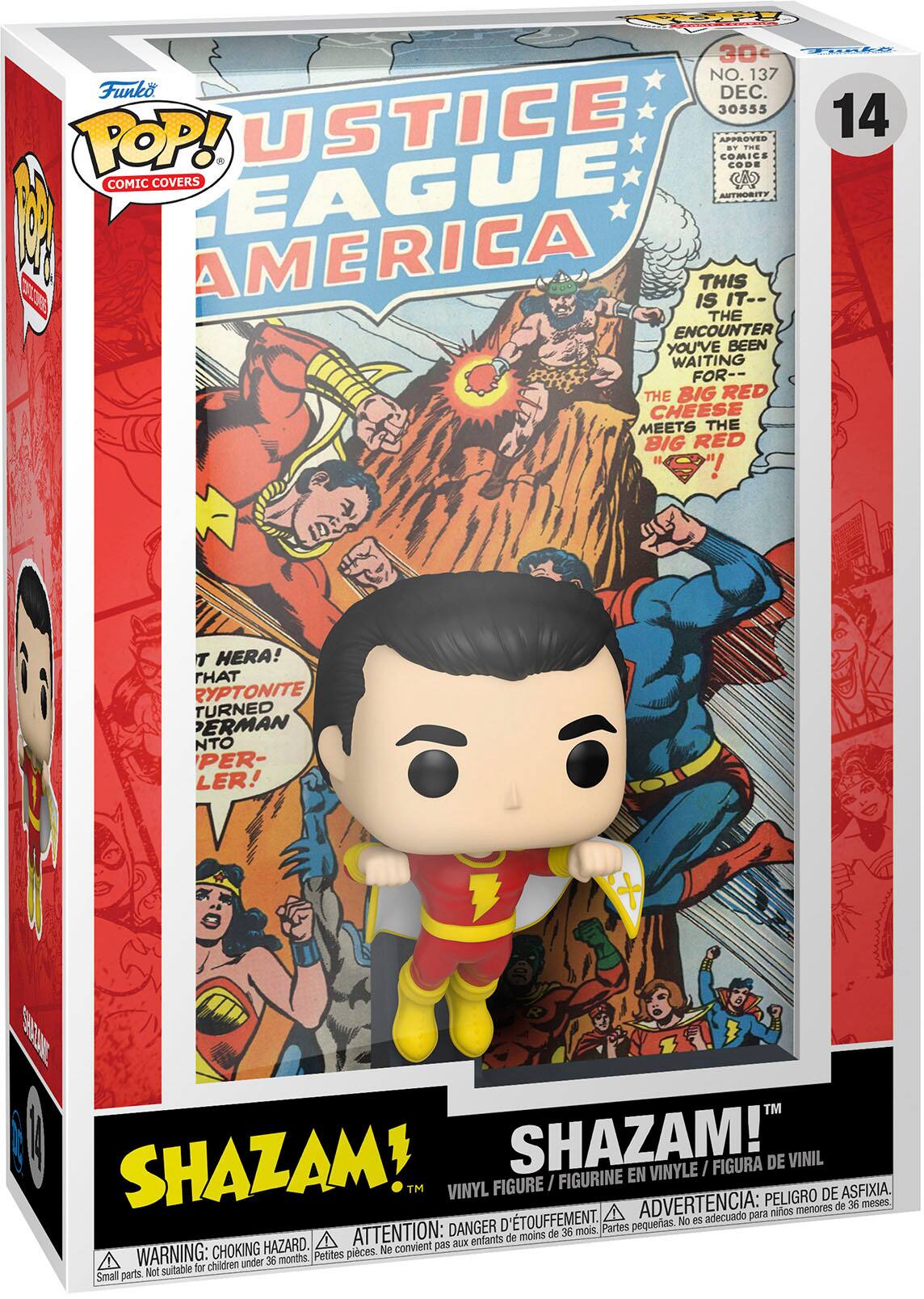 Angle. Funko - POP! Comic Cover DC - Shazam!.