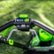 Alt View 16. Greenworks - 80V 21” Lawn Mower, 13” String Trimmer, and 730 Leaf Blower Combo with 4 Ah Battery & Charger) 3-piece combo - Green.