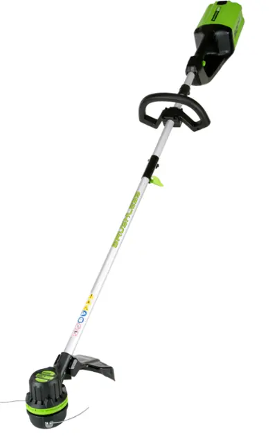 Greenworks - 80V 21” Lawn Mower, 13” String Trimmer, and 730 Leaf Blower Combo with 4 Ah Battery & Charger) 3-piece combo - Green