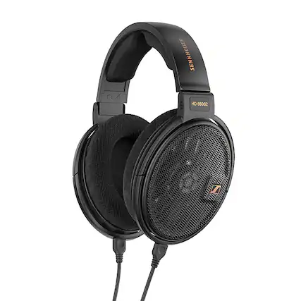 Front. Sennheiser - HD 660S2 Wired Over-the-Ear Headphones - Black.