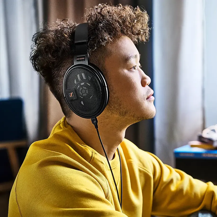 Alt View 22. Sennheiser - HD 660S2 Wired Over-the-Ear Headphones - Black.
