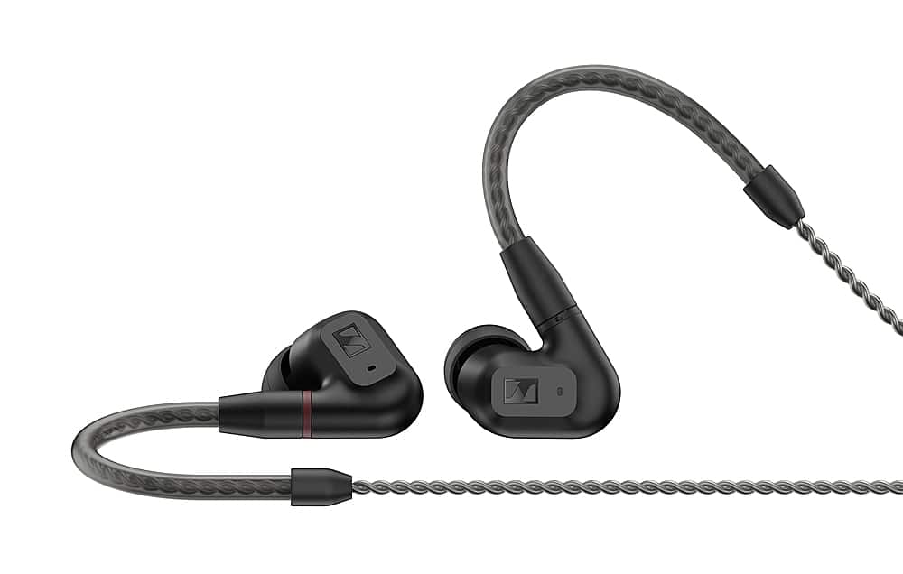 Angle. Sennheiser - IE 200 In-Ear Audiophile Headphones - Black.