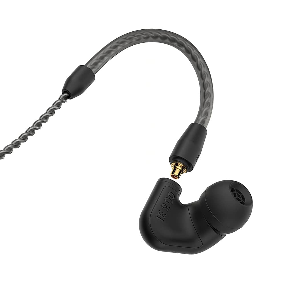 Alt View 14. Sennheiser - IE 200 In-Ear Audiophile Headphones - Black.