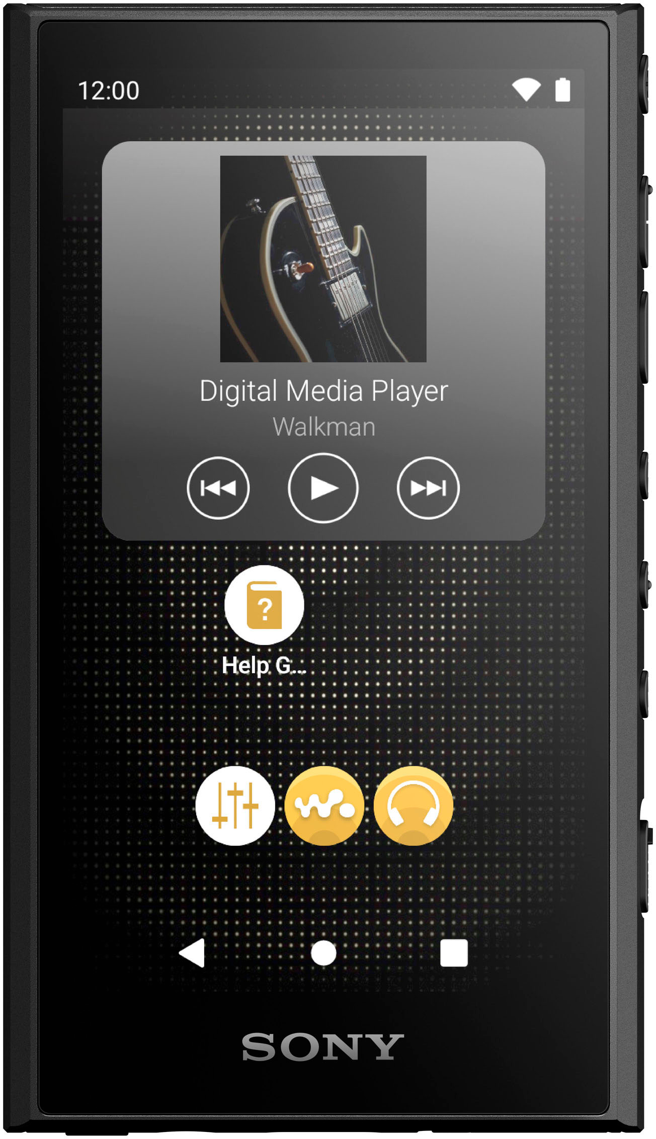 Sony NWWM1AM2 Walkman High Resolution Digital Music Player Black NWWM1AM2 -  Best Buy