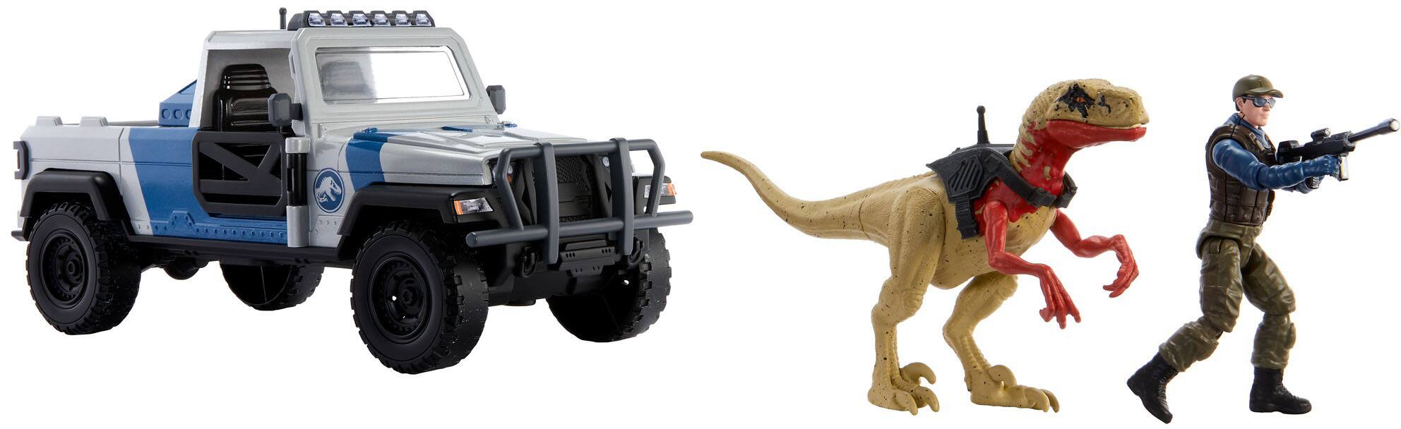 Angle. Jurassic World - Search 'N Smash Truck Set - Multicolor.