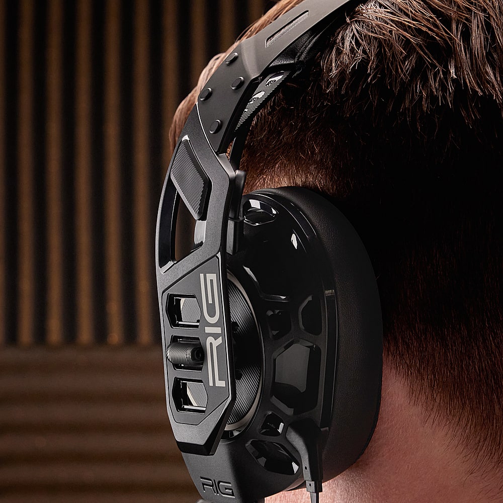 Alt View 15. RIG - 500 Pro HS Wired Gen 2 Gaming Headset for PlayStation - Black.