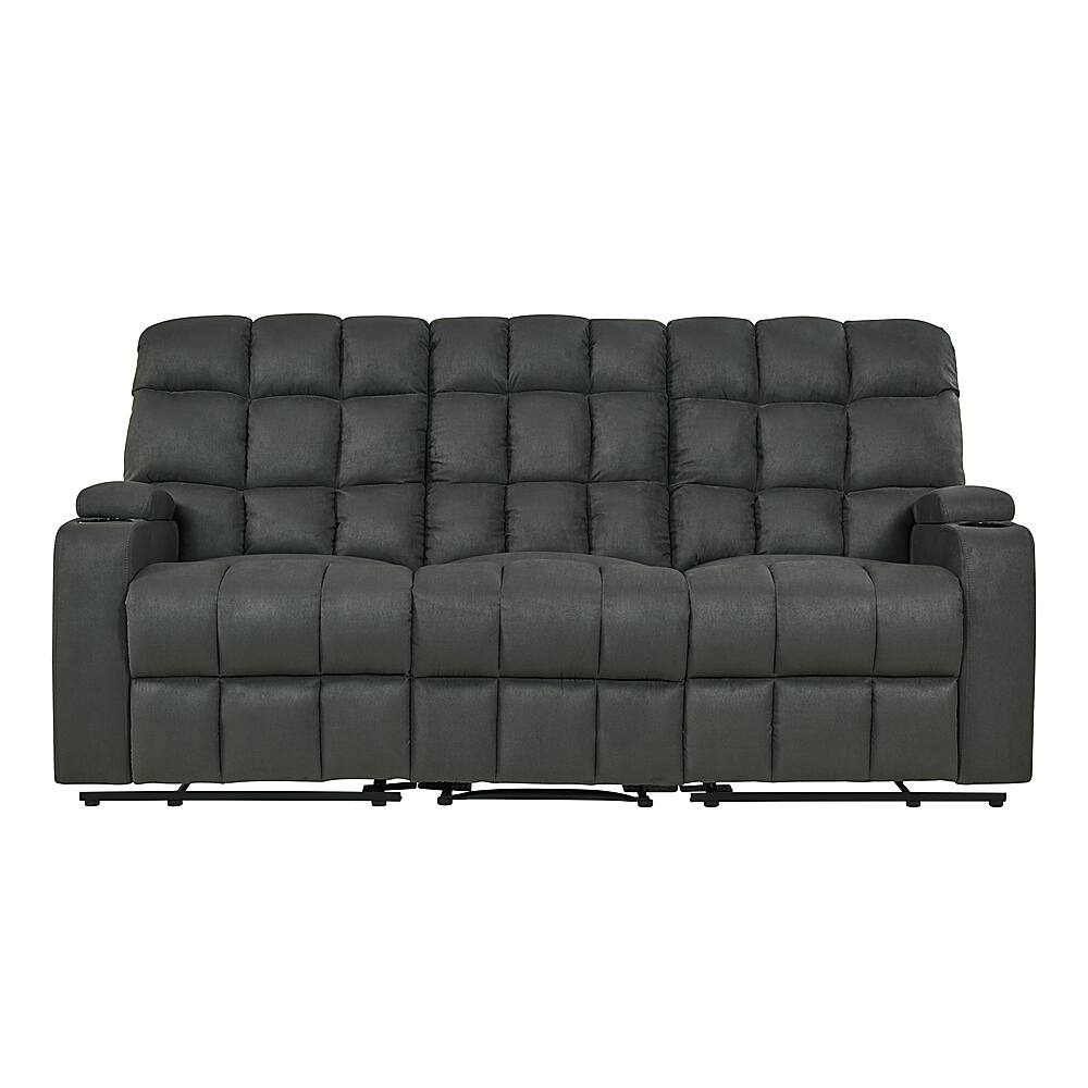 Best Buy ProLounger Skarn Microfiber 3 Seat Wall Hugger Modular