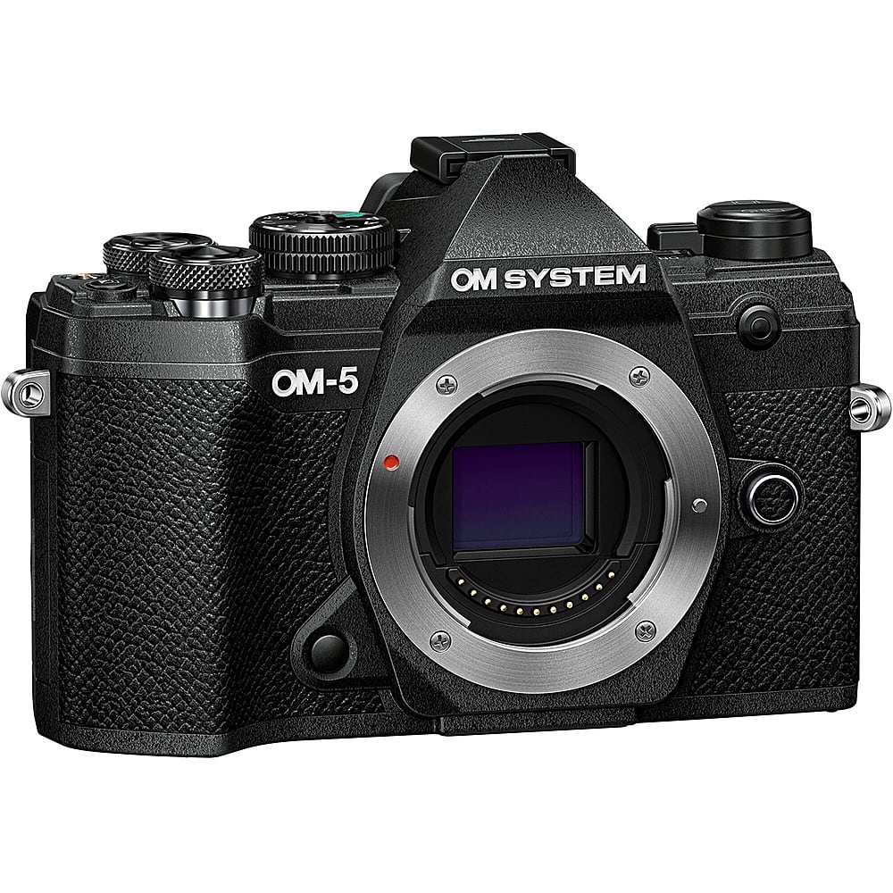 Olympus - OM5 Mirrorless Camera (Body Only) - Black - Angle_Zoom