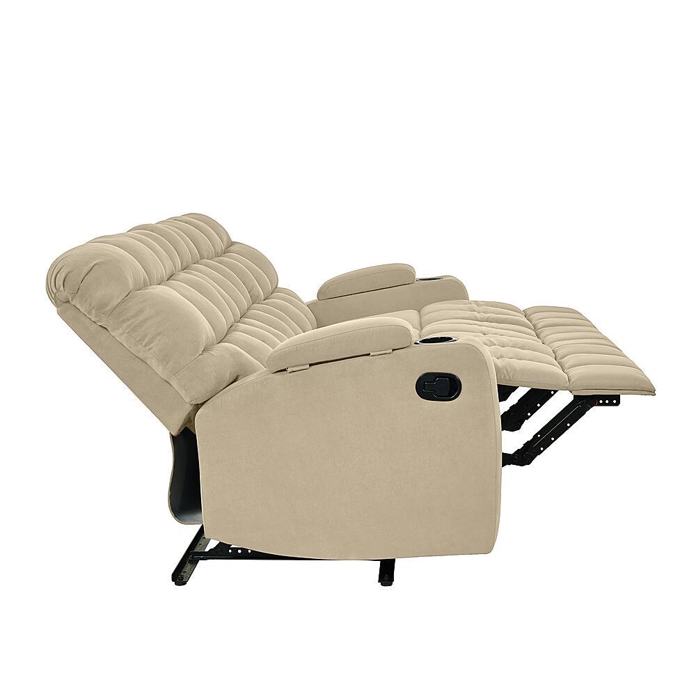 Best Buy ProLounger Skarn Microfiber 3 Seat Wall Hugger Modular