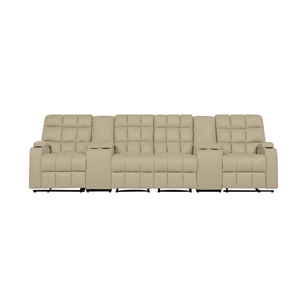 Prolounger 4 seat online reclining sofa