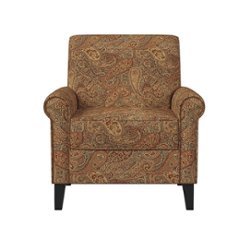 Handy Living - Janet Traditional Armchair - Burgundy - Front_Zoom