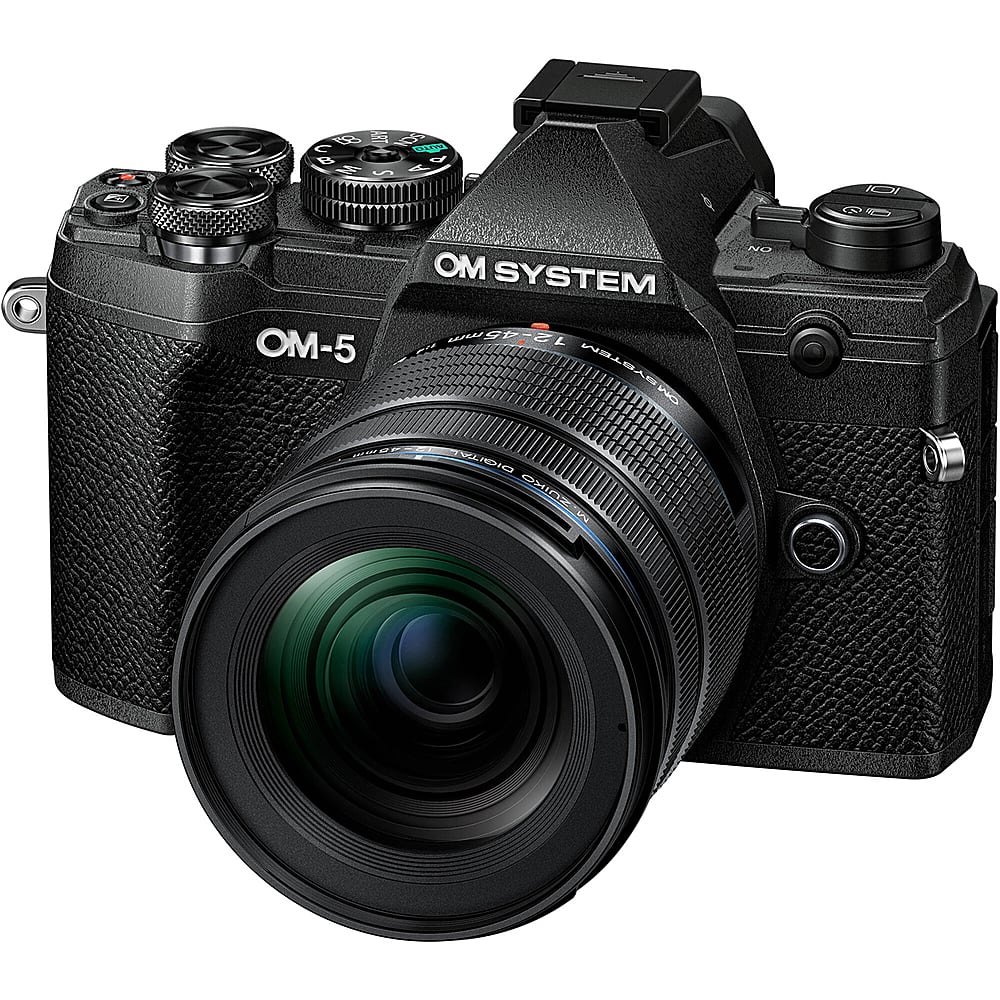 Left View: Olympus - OM5 Mirrorless Camera with 3.8x Digital Zoom Lens