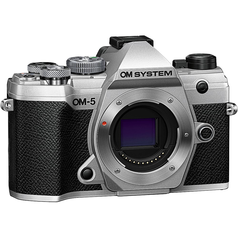 Olympus - OM5 Mirrorless Camera (Body Only) - Silver - Angle_Zoom