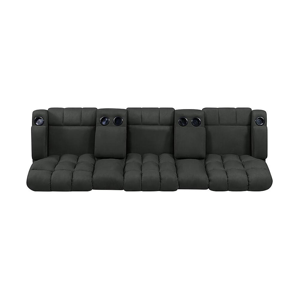 Best Buy ProLounger Skarn Microfiber 3 Seat Wall Hugger Modular