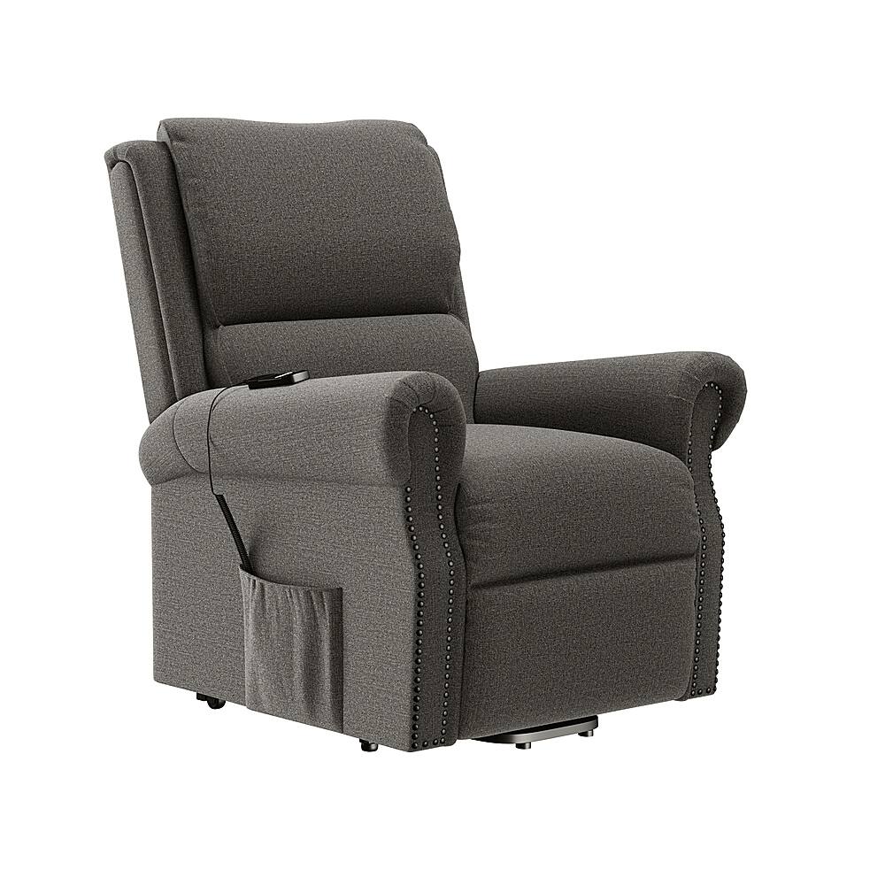 Best Buy ProLounger Earlie Chenille Power Recline and Lift Chair