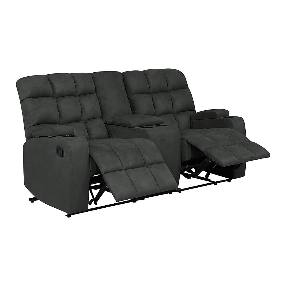 Best Buy ProLounger Skarn Microfiber 3 Piece Wall Hugger Modular