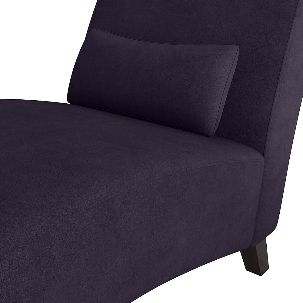 Best Buy Handy Living Collins Contemporary Chaise with Lumbar Pillow