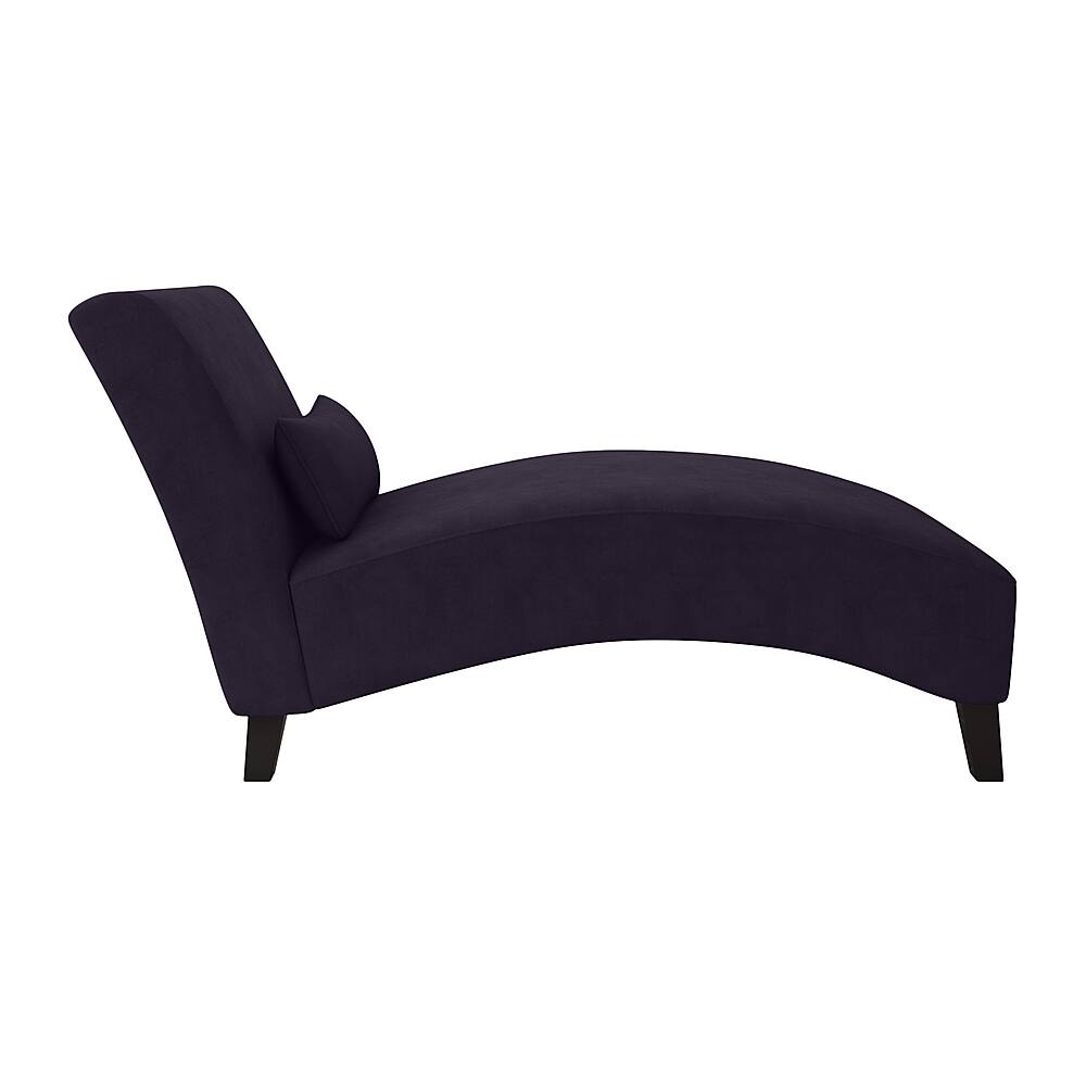 Best Buy Handy Living Collins Contemporary Chaise with Lumbar Pillow