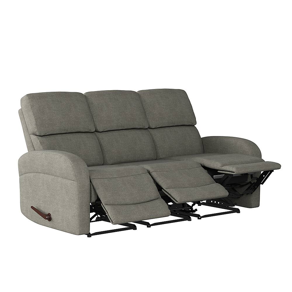 Best Buy ProLounger Hershel Chenille 3 Seat Wall Hugger Recliner Sofa