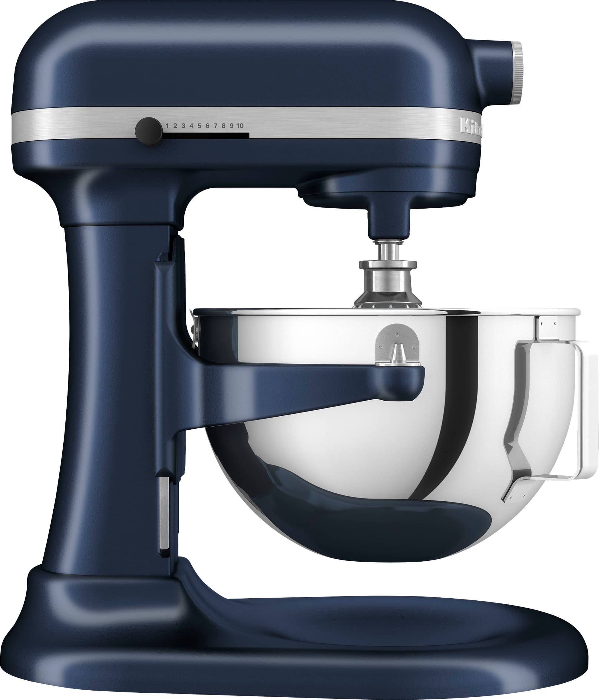 Angle. KitchenAid - 5.5 Quart Bowl-Lift Stand Mixer - Ink Blue.