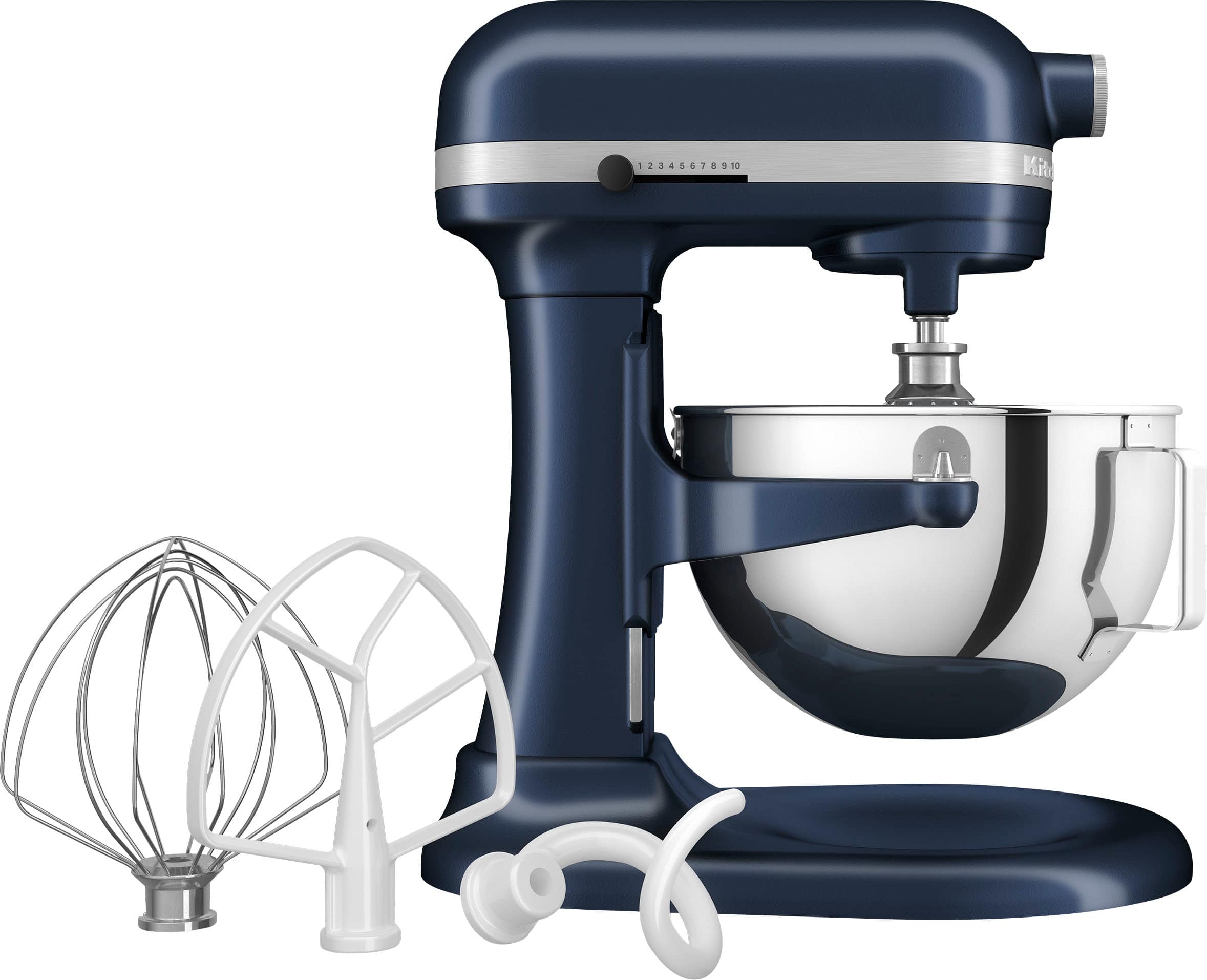 KitchenAid - 5.5 Quart Bowl-Lift Stand Mixer - Ink Blue - Front_Zoom