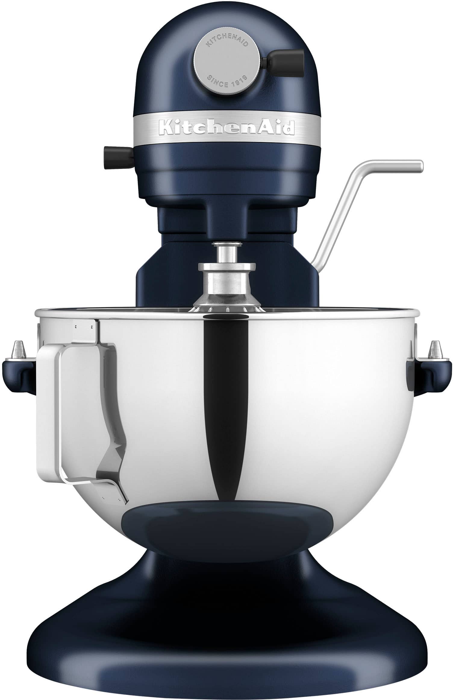 Left. KitchenAid - 5.5 Quart Bowl-Lift Stand Mixer - Ink Blue.