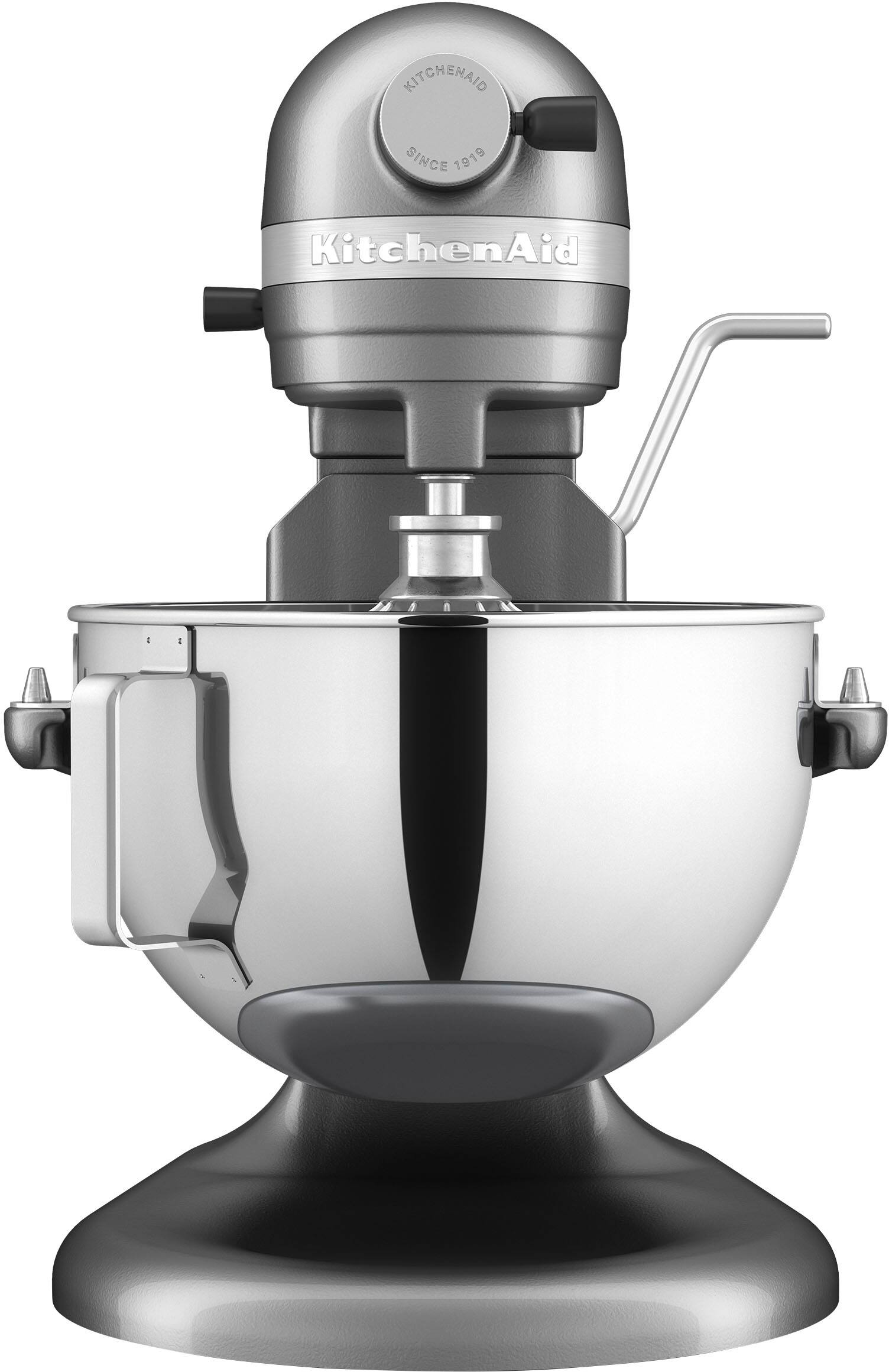 Accessories. KitchenAid - 5.5 Quart Bowl-Lift Stand Mixer - Contour Silver.