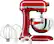 Angle. KitchenAid - 5.5 Quart Bowl-Lift Stand Mixer - Empire Red.