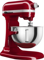 KitchenAid 5.5 Quart Bowl-Lift Stand Mixer - Empire Red - Front_Zoom