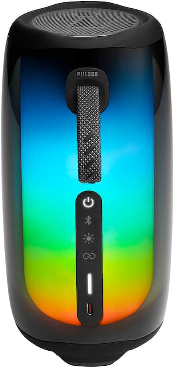 JBL Pulse 5 Portable Bluetooth Speaker with Light Show Black JBL Pulse 5 Portable Bluetooth Speaker with Light Show Black