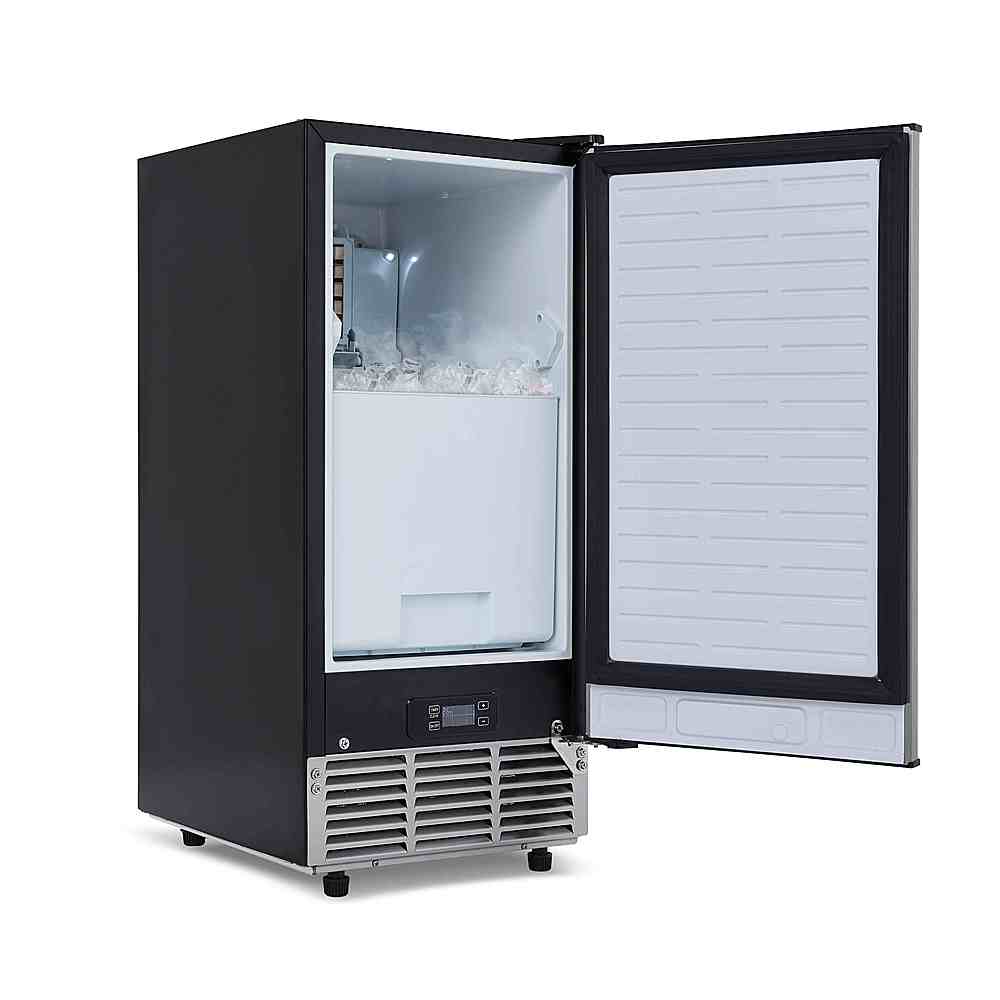 NewAir 20.3" 80Lb. BuiltIn Clear Ice Maker with SelfCleaning
