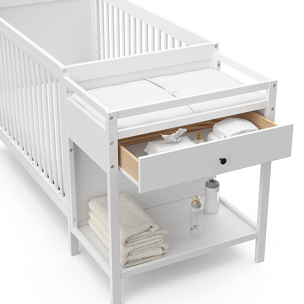 Graco 4 in 1 best sale crib with changing table instructions