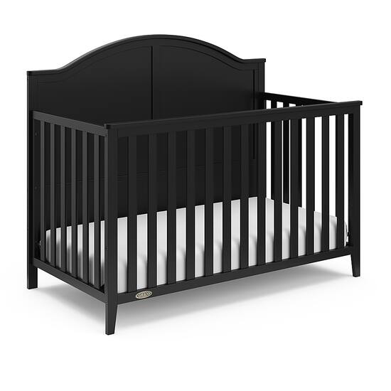 Graco Wilfred 5 in 1 Convertible Crib Black 04532 11B Best Buy