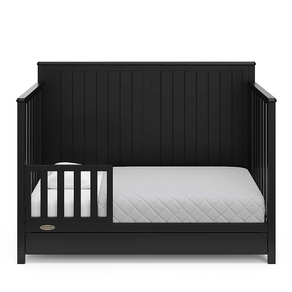 Black store graco crib