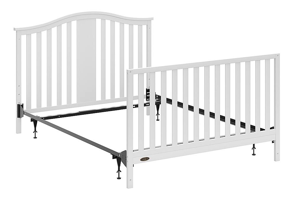 Best Buy Graco FullSize Crib Conversion Kit Metal Bed Frame Black