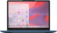 Lenovo - IdeaPad Flex 3i Chromebook Laptop - 12.2" 2K Touchscreen - Intel N100 2023 - 4GB Memory - 64GB eMMC - Abyss Blue - Front_Zoom