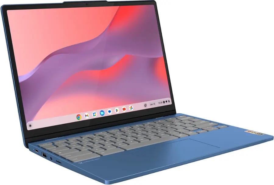 Alt View 11. Lenovo - IdeaPad Flex 3i Chromebook Laptop - 12.2" WUXGA Touchscreen - Intel N100 with 4GB Memory - 64GB eMMC - Abyss Blue.