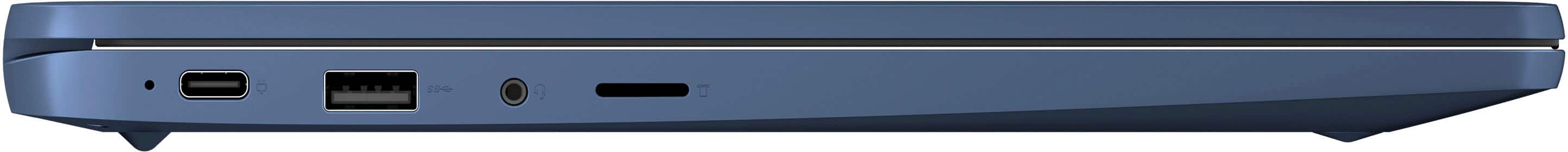 Alt View 17. Lenovo - IdeaPad Slim 3 Chromebook Laptop - 14" FHD Touchscreen Laptop - MediaTek Kompanio 520 - 4GB Memory - 64GB eMMC - Abyss Blue.