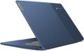 Alt View 1. Lenovo - Slim 3 Chromebook 14" FHD Touch-Screen Laptop - MediaTek Kompanio 520 - 4GB Memory - 64GB eMMC - Abyss Blue.