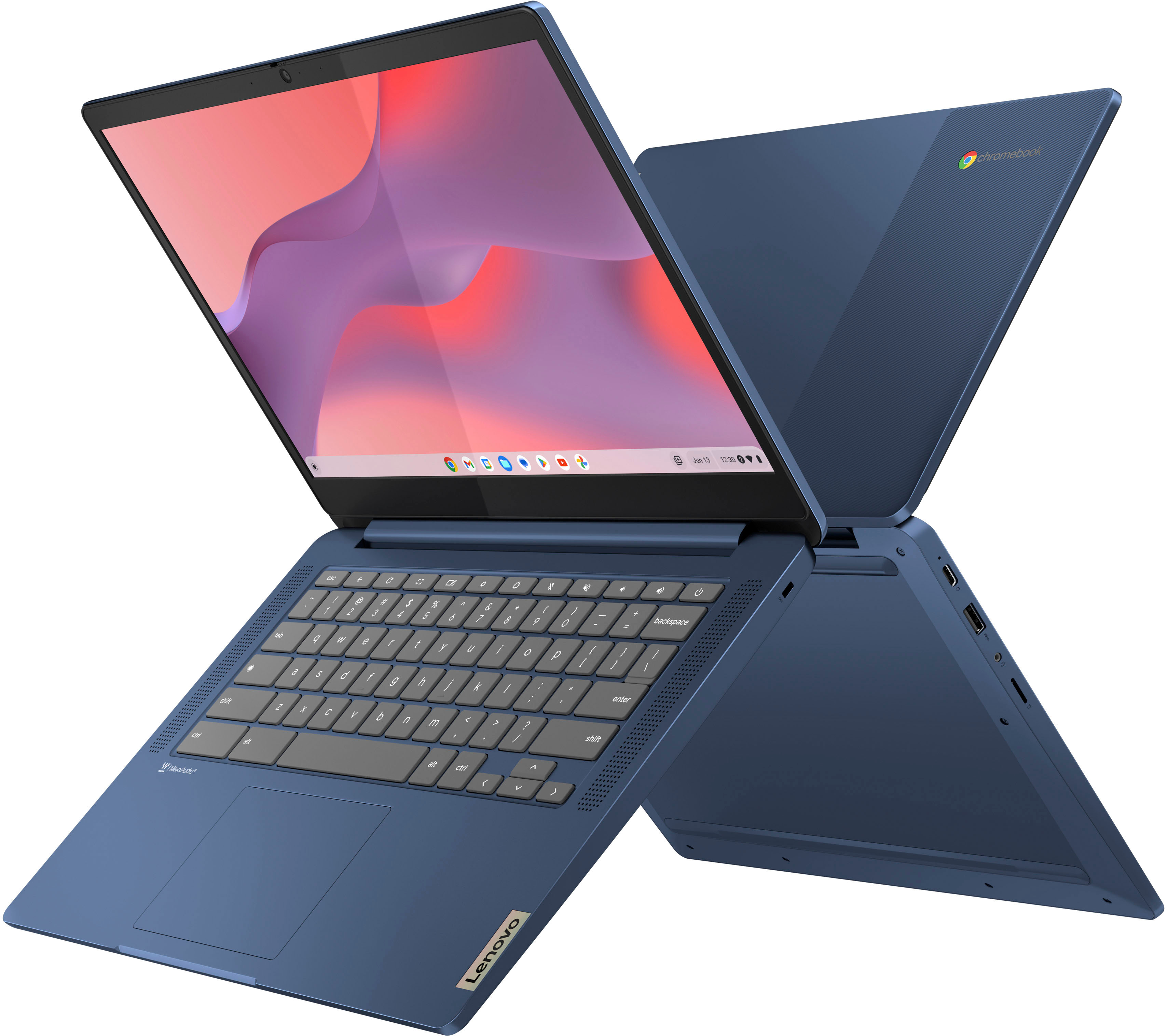 520 FHD Laptop Lenovo Blue Abyss MediaTek 64GB Buy Best Chromebook eMMC Touch-Screen 14\
