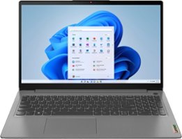 Lenovo - Ideapad 3i 15.6" FHD Touch Laptop - Core i5-1135G7 with 8GB Memory - 512GB SSD - Arctic Grey - Front_Zoom