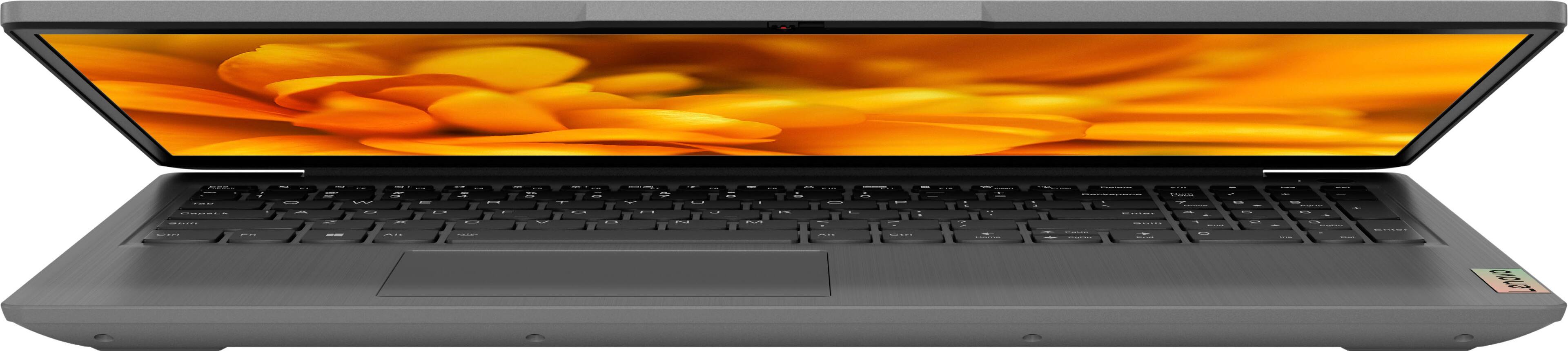 Alt View 12. Lenovo - Ideapad 3i 15.6" FHD Touch Laptop - Core i5-1135G7 with 8GB Memory - 512GB SSD - Arctic Grey.