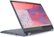 Angle. Lenovo - Flex 3 15.6" FHD Touch-Screen Chromebook Laptop - Pentium Silver N6000 with 8GB Memory - 64GB eMMC - Abyss Blue.