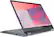 Angle. Lenovo - Flex 3 15.6" FHD Touch-Screen Chromebook Laptop - Pentium Silver N6000 with 8GB Memory - 64GB eMMC - Abyss Blue.